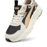 Puma Trinity Lite Animal Bianco Nero Scarpe Donna Sportive Sneakers 394765 01