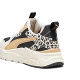 Puma Trinity Lite Animal Bianco Nero Scarpe Donna Sportive Sneakers 394765 01