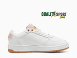 Puma Court Classic Lux Bianco Rosa Scarpe Shoes Donna Sportive Sneakers 395019 09