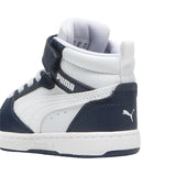 Puma Rebound Mid Blu Bianco Scarpe Infant Bambino Sportive Sneakers 396542 17