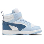 Puma Rebound V6 Mid Celeste Scarpe Infant Bambino Sportive Sneakers 396542 32