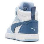 Puma Rebound V6 Mid Celeste Scarpe Infant Bambino Sportive Sneakers 396542 32