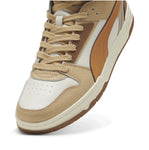 Puma RBD Game Lthr Beige Marrone Scarpe Shoes Uomo Sportive Sneakers 397470 01