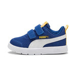 Puma Courtflex V3 Mesh Blu Scarpe Infant Bambino Sportive Sneakers 398086 05