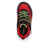 Skechers Lights Glow Ultra Nero Rosso Scarpe Bambino Infant Sneakers 400139N BKRD