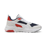 Puma Trinity 2 LT Bianco Blu Rosso Scarpe Uomo Sportive Sneakers 400231 03