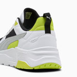 Puma Trinity 2 LT Bianco Nero Lime Scarpe Uomo Sportive Sneakers 400231 05