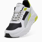 Puma Trinity 2 LT Bianco Nero Lime Scarpe Uomo Sportive Sneakers 400231 05