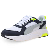 Puma Trinity 2 LT Bianco Nero Lime Scarpe Uomo Sportive Sneakers 400231 31