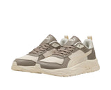 Puma Trinity 2 Grigio Beige Scarpe Donna Sportive Sneakers 400231 39