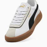 Puma Club Klassika Beige Bianco Nero Scarpe Shoes Donna Sneakers 400364 01