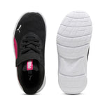 Puma FlexFocus Nero Fucsia Scarpe Bambina Sportive Running 401519 05