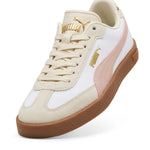 Puma Club II Era Beige Bianco Rosa Scarpe Shoes Donna Sportive Sneakers 401572 01