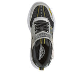 Skechers Garage Grigio 402150L SLBK Scarpe Bambino Sportive Sneakers