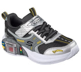 Skechers Garage Grigio 402150L SLBK Scarpe Bambino Sportive Sneakers