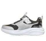 Skechers Garage Grigio 402150L SLBK Scarpe Bambino Sportive Sneakers