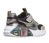 Skechers Garage Grigio 402150L SLBK Scarpe Bambino Sportive Sneakers