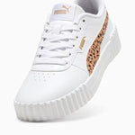 Puma Carina 3.0 Animal Bianco Scarpe Donna Sportive Sneakers 402268 02
