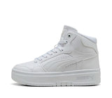 Puma Rebound Femme Mid Bianco Scarpe Donna Sportive Sneakers 402594 01