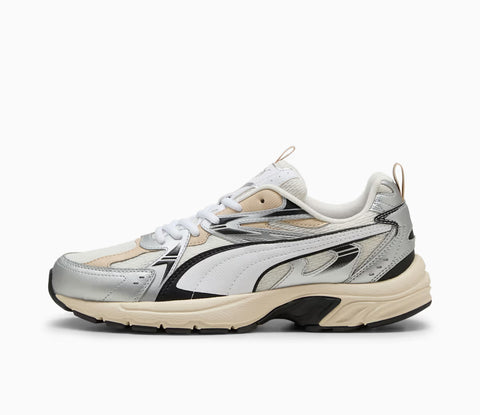 Puma Milenio Tech Bianco Nero Scarpe Uomo Sportive Sneakers 402623 03
