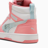 Puma Rebound V6 Mid Rosa Scarpe Shoes Donna Sportive Sneakers 402768 01