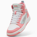 Puma Rebound V6 Mid Rosa Scarpe Shoes Donna Sportive Sneakers 402768 01