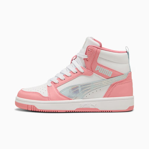 Puma Rebound V6 Mid Rosa Scarpe Shoes Donna Sportive Sneakers 402768 01