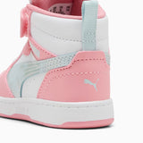 Puma Rebound Mid SpaceBelle Rosa Scarpe Infant Bambina Sportive Sneakers 402769 01