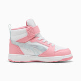 Puma Rebound Mid SpaceBelle Rosa Scarpe Infant Bambina Sportive Sneakers 402769 01