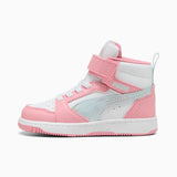 Puma Rebound Mid SpaceBelle Rosa Scarpe Infant Bambina Sportive Sneakers 402769 01