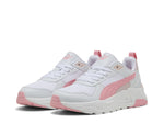 Puma Trinity Lite Bianco Rosa Scarpe Donna Sportive Sneakers 403703 04