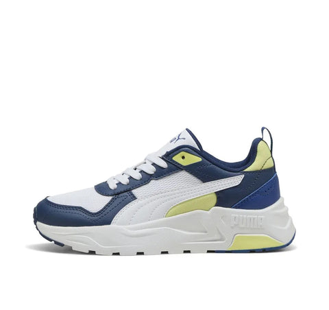 Puma Trinity Lite Blu Bianco Scarpe Ragazzo Sportive Sneakers 403703 05
