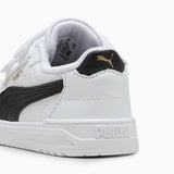 Puma Shuffle Downtown Bianco Nero Scarpe Infant Bambino Sneakers 403741 02