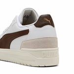 Puma Shuffle Downtown Bianco Marrone Scarpe Uomo Sportive Sneakers 403840 04