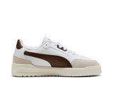 Puma Shuffle Downtown Bianco Marrone Scarpe Uomo Sportive Sneakers 403840 04
