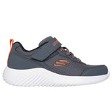 Skechers Bounder Techrox Grigio Scarpe Bambino Sportivo Sneakers 403906L CHAR