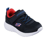 Skechers Bounder Techrox Nero Scarpe Bambino Infant Sneakers 403906N BLK