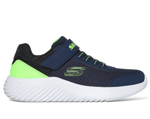 Skechers Bounder Trekzic Blu Scarpe Bambino Sportivo Sneakers 403908L NVLM