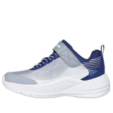 Skechers Microspec Grigio Blu Scarpe Bambino Sportive Running 403926L NVLG
