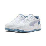 Puma Rebound Femme Space Belle Bianco Lilla Scarpe Donna Sportive Sneakers 404106 02