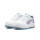 Puma Rebound Femme Space Belle Bianco Scarpe Bambina Sportive Sneakers 404107 02