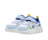 Puma Trinity Bianco Celeste Scarpe Infant Bambino Sportive Sneakers 405022 01