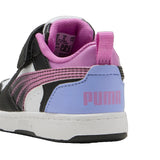 Puma Rebound Nero Lavanda Scarpe Infant Bambina Sportive Sneakers 405059 02