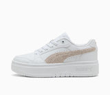 Puma Rebound Femme Low Topcat Bianco Scarpe Donna Sportive Sneakers 406062 02