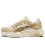 Puma Trinity 2 Topcat Bianco Beige Scarpe Donna Sportive Sneakers 407003 01
