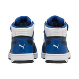Puma Rebound Slam Mid Bianco Blu Scarpe Bambino Sportive Sneakers 408801 03