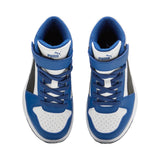 Puma Rebound Slam Mid Bianco Blu Scarpe Bambino Sportive Sneakers 408801 03