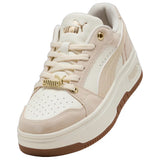 Puma Rebound Femme Luxe Beige 409010 01 Scarpe Donna Sportive Sneakers