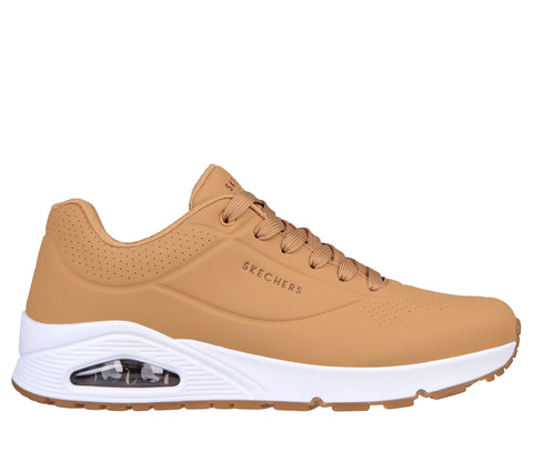 Skechers Uno Stand On Air Ocra Scarpe Shoes Uomo Sportive Sneakers 52458 TAN