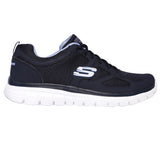 Skechers Burns Agoura Blu Scarpe Uomo Sportive Sneakers Running 52635 NVY